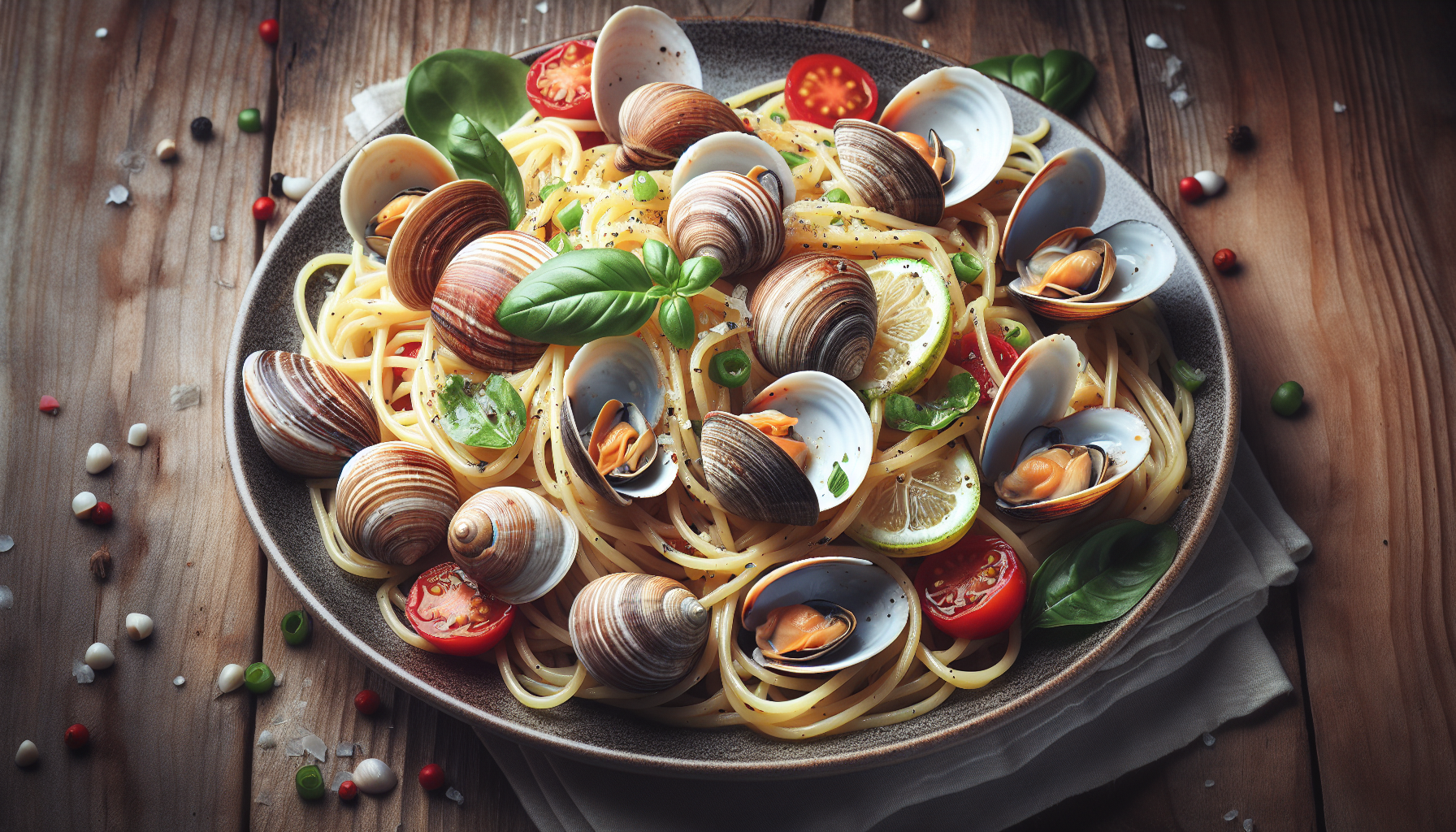 spaghetti e vongole